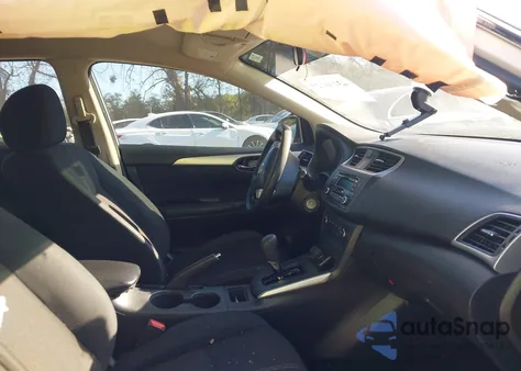 2016 Nissan Sentra S из США, поврежденный, VIN 3N1AB7AP2GY228765